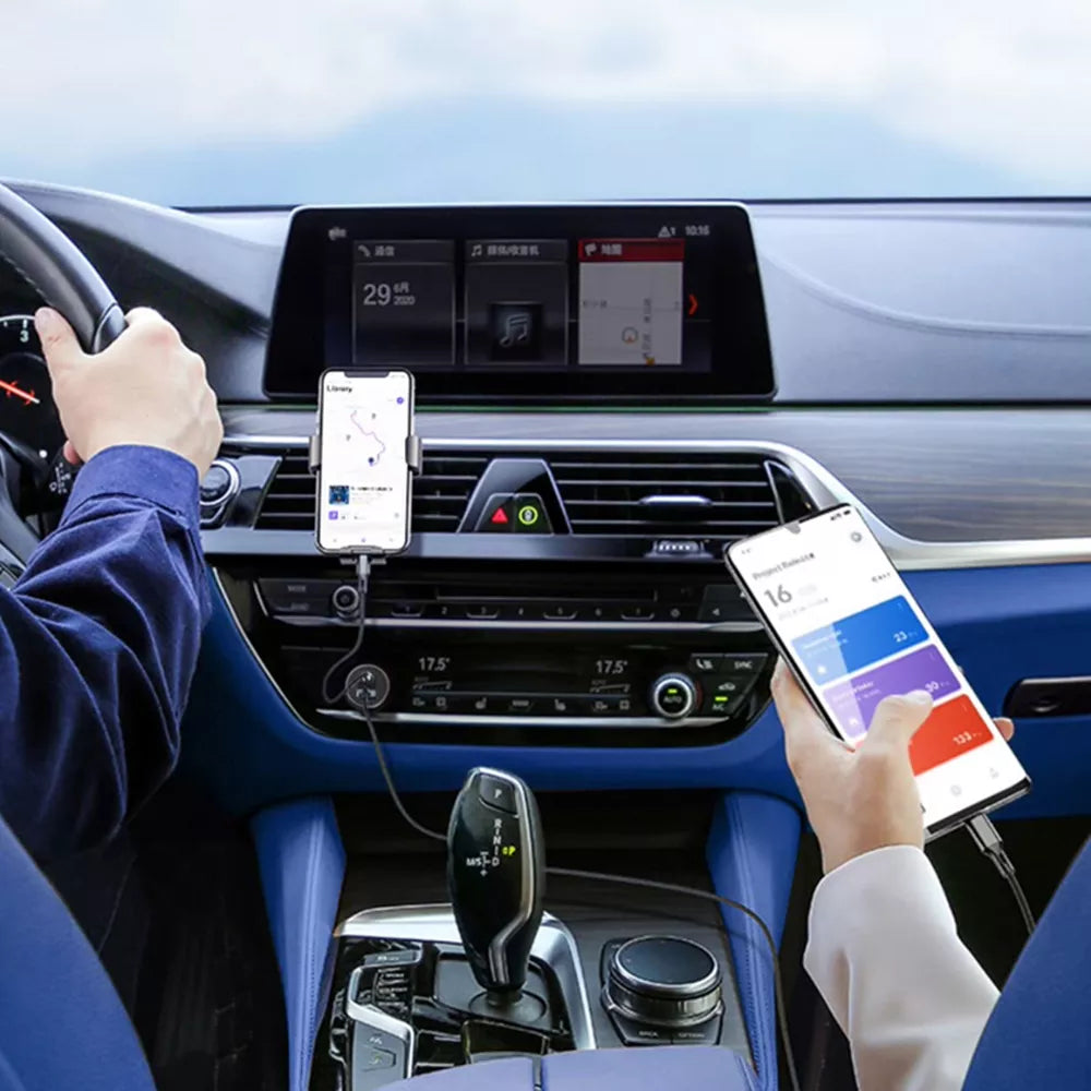 USB C Car Charger 40W Super Mini IsoTeck Fast USB 3.1 Car Charger Adapter PD&QC
